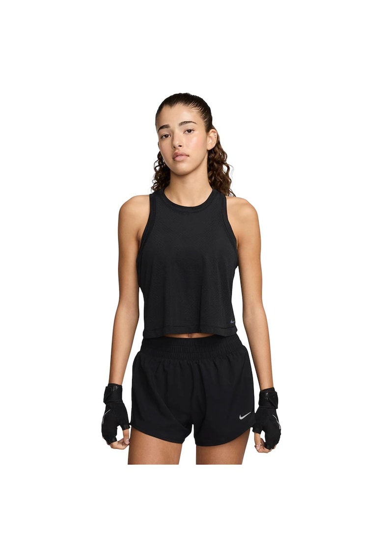 Maiou sport dama One Classic Breathe - confortabil - design modern - negru - poliester-elastan -