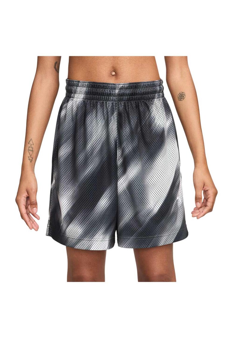 Pantaloni sport scurti dama FN8492 - Poliester - Gri -