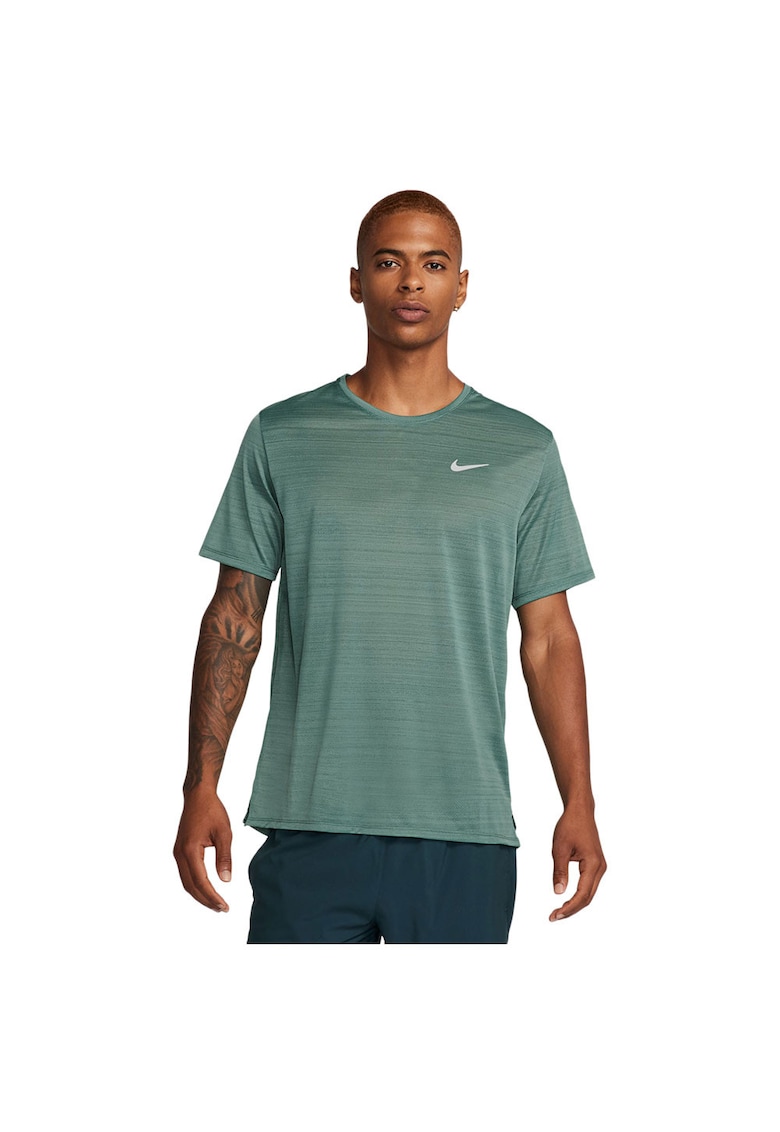 Tricou sport barbati respirabil - verde - poliester