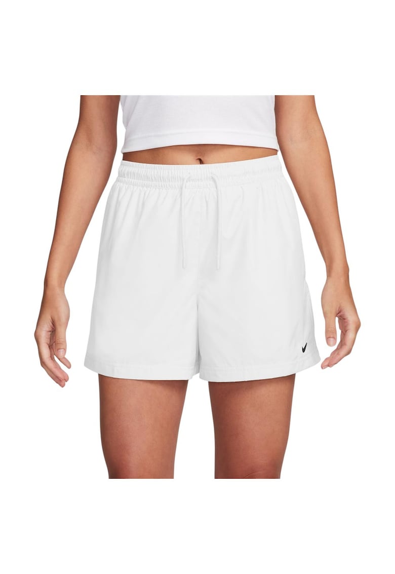 Pantaloni scurti sport dama FV7557 - Poliester - Alb