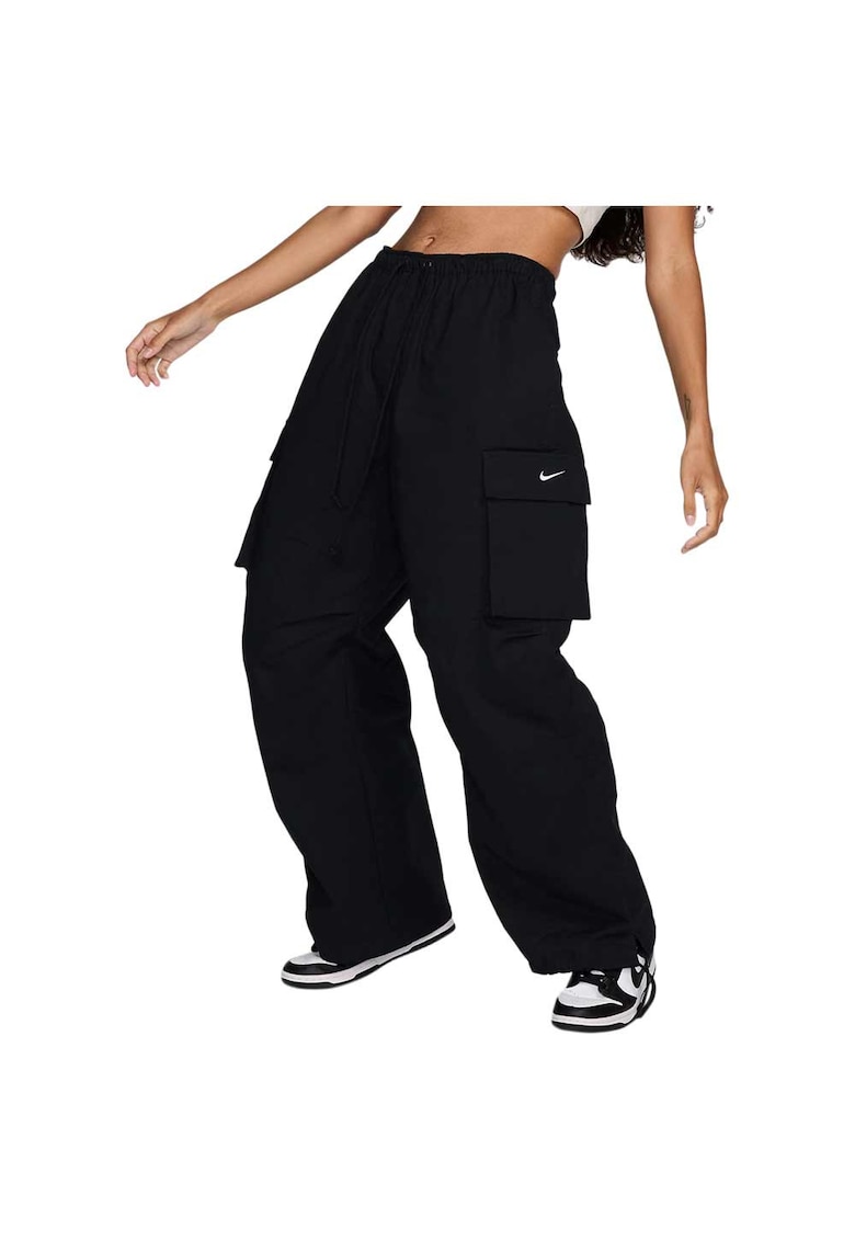 Pantaloni sport dama FV7520 - Bumbac - Negru