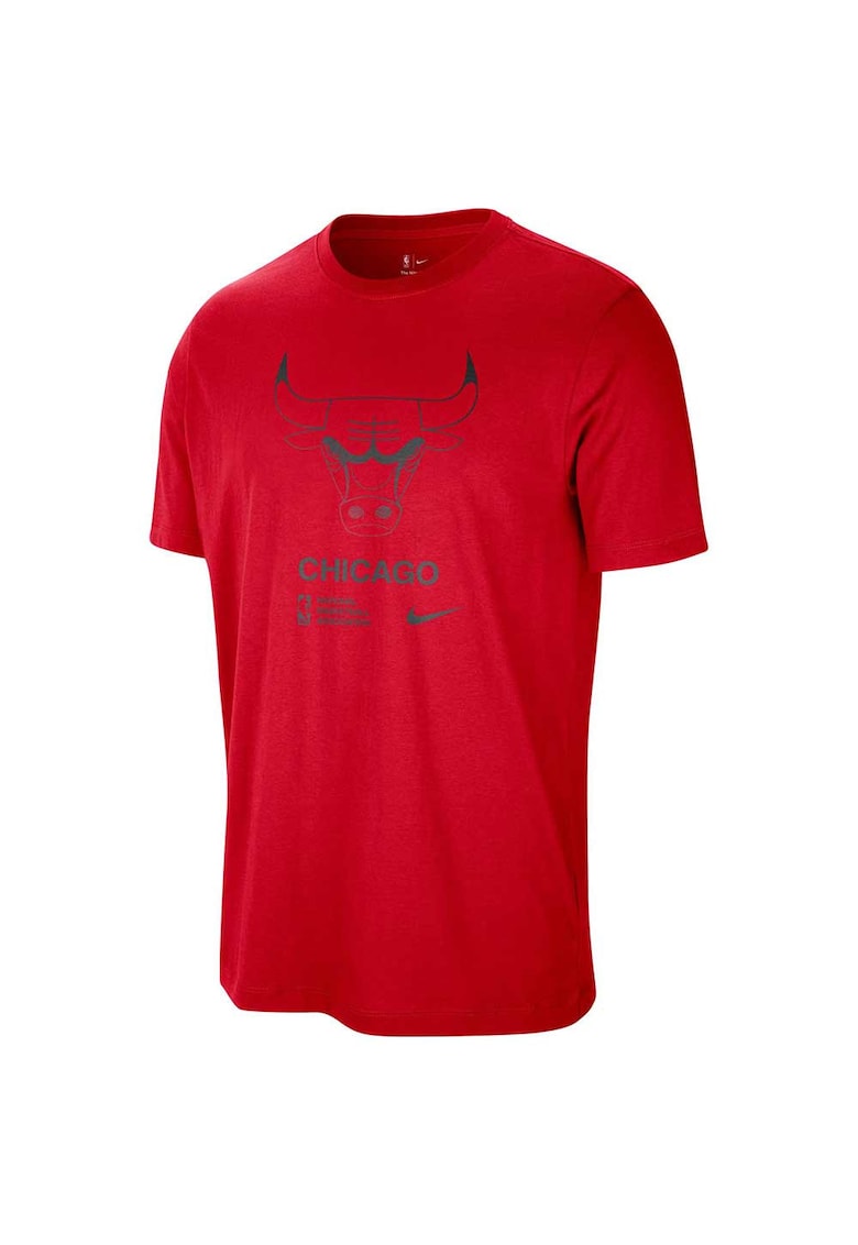 Tricou sport barbati Chicago Bulls - rosu - bumbac