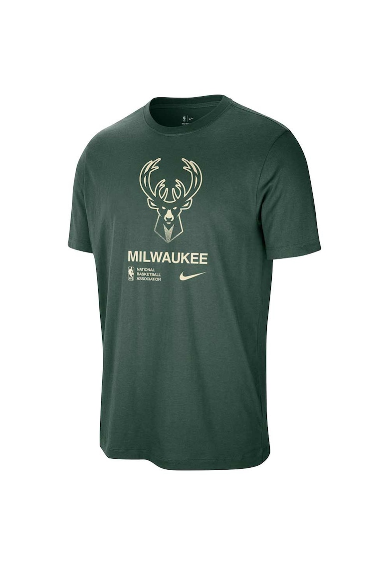 Tricou sport Milwaukee Bucks - verde - bumbac