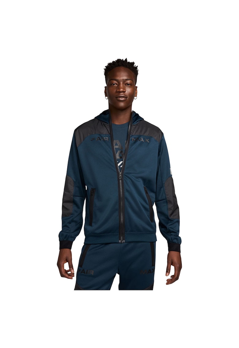 Hanorac sport barbati Air Max - gluga - material tricotat - detalii reflectorizante - 100% poliester -