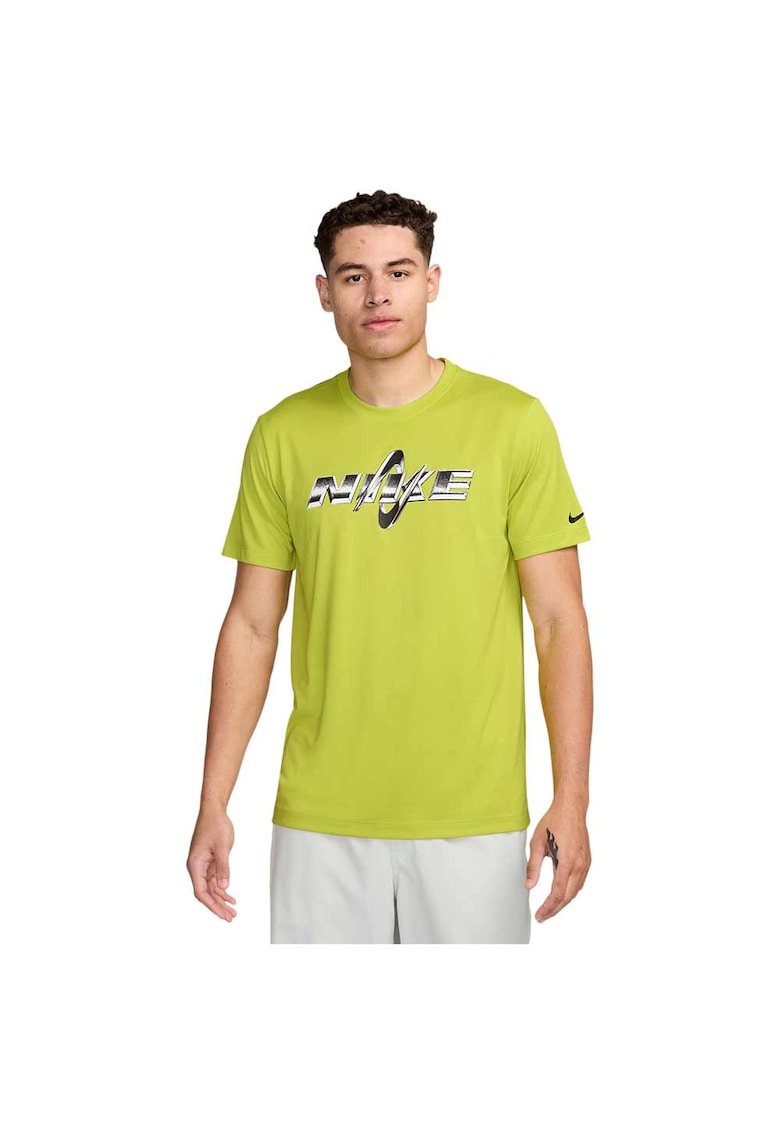 Tricou sport barbati Dri-FIT - respirabil - poliester - verde