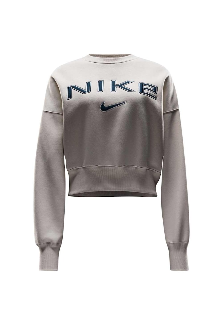 Hanorac sport dama model Sportswear Phoenix Fleece - Gri -