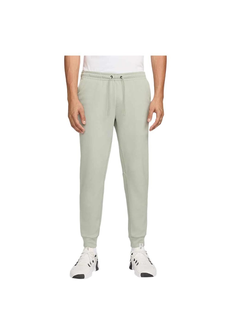 Pantaloni sport barbati Dri-FIT FZ0975 - poliester/bumbac - gri
