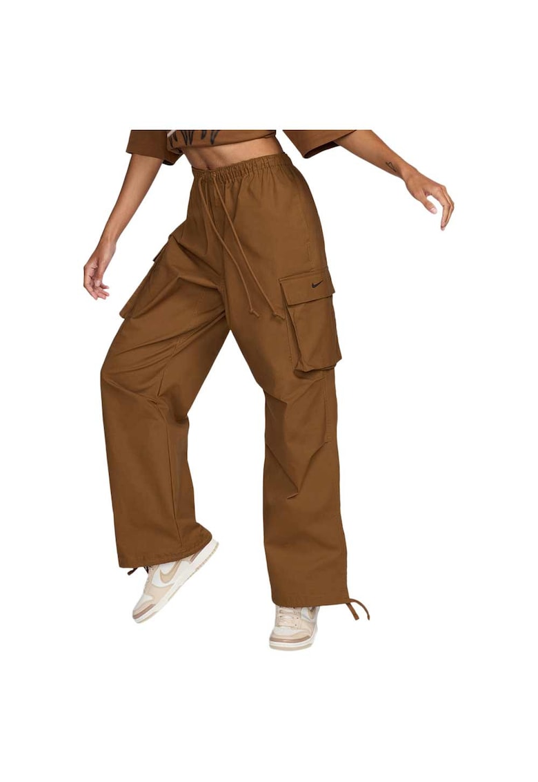 Pantaloni sport dama FV7520 - Bumbac - Maro