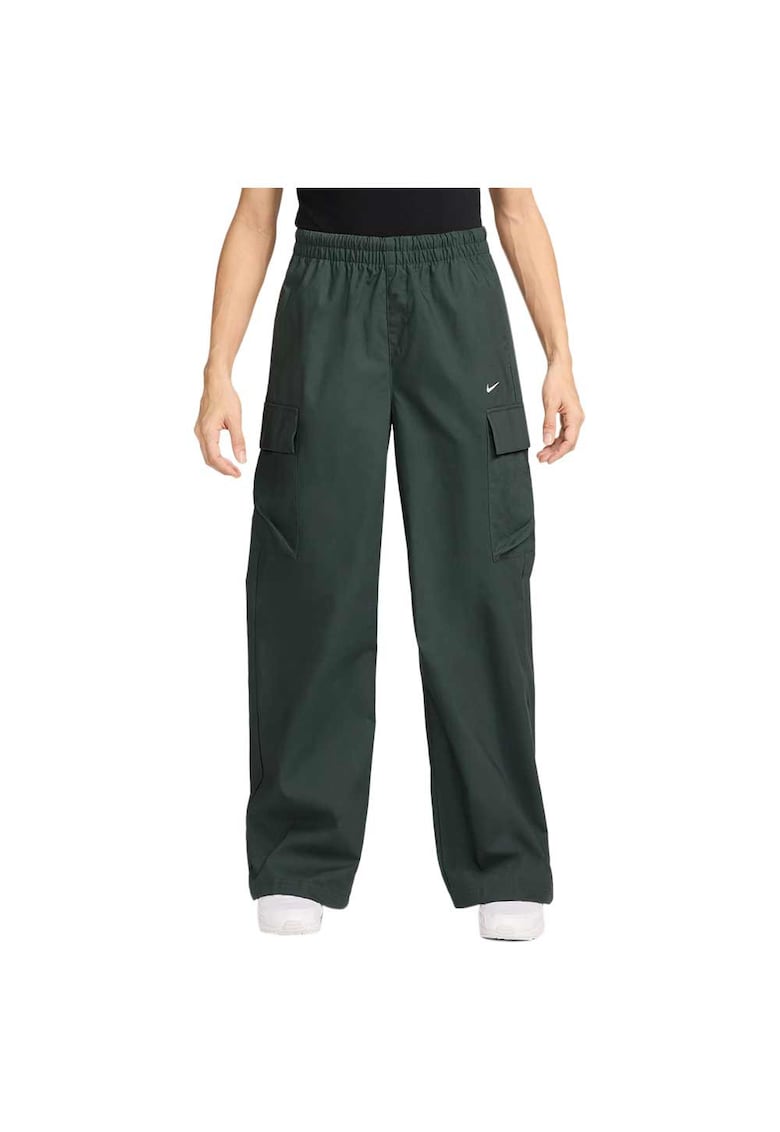 Pantaloni sport dama FV7643 - Poliester/Bumbac - Verde