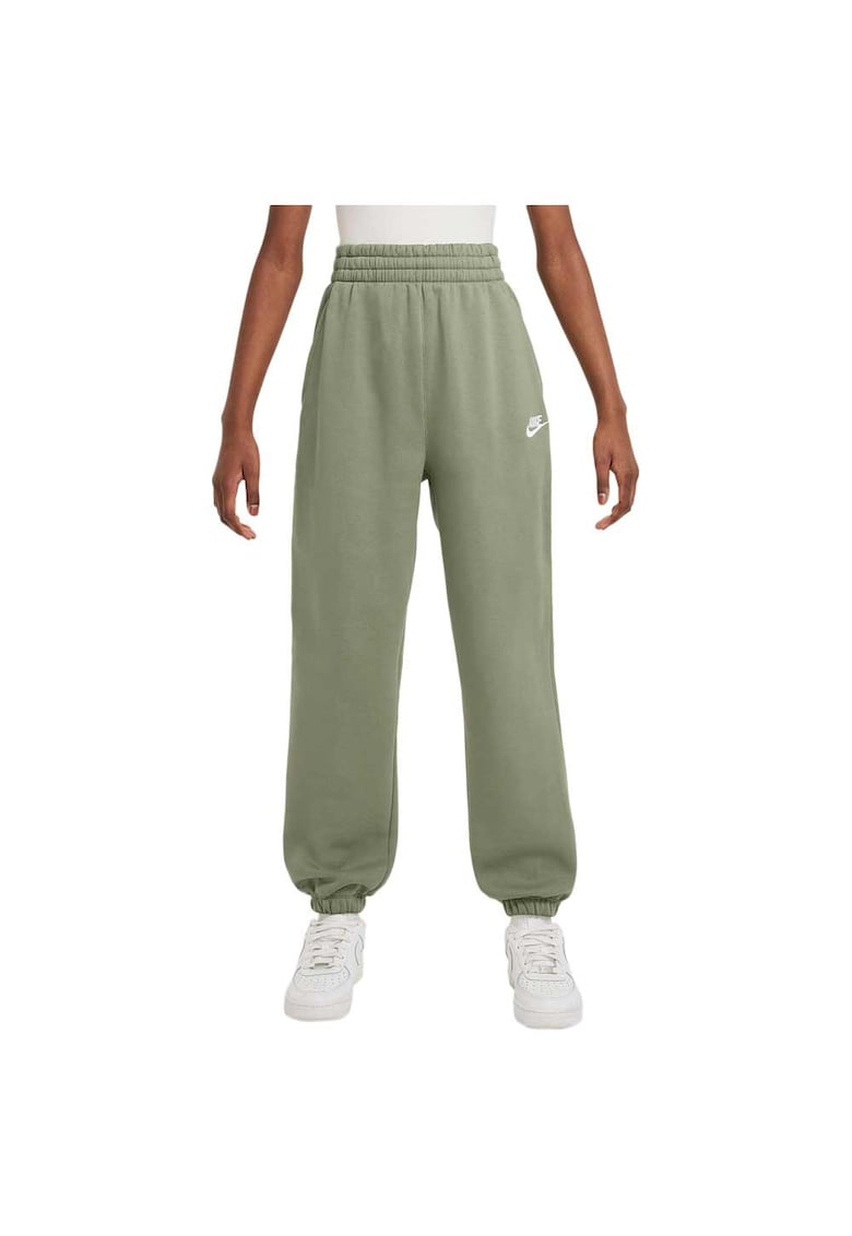 Pantaloni sport copii - Pantaloni de trening Sportswear Club - bumbac/poliester - verde