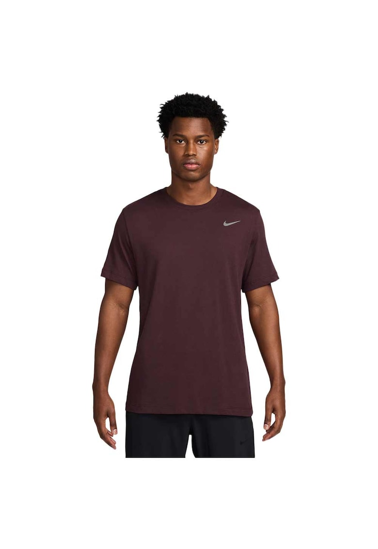 Tricou sport Dri-FIT - maro - bumbac/poliester