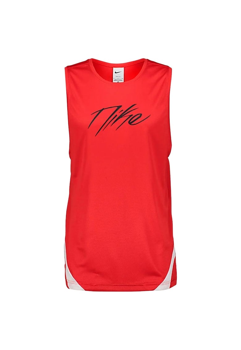 Tricou sport - Dri-FIT Icon - croiala relaxata - rosu - poliester