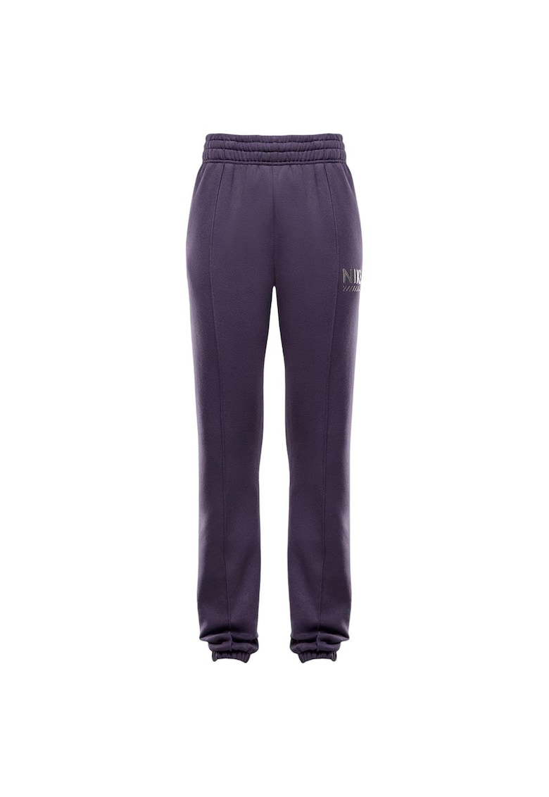 Pantaloni sport dama HM4319 - Bumbac/Poliester - Mov