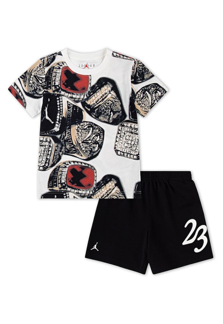 Set de pantaloni scurti si tricou MVP Ring - bumbac - confortabil - multicolor