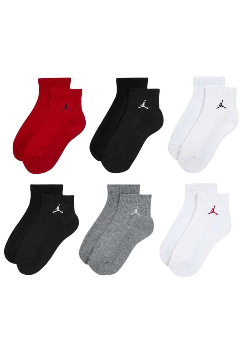 Set sosete copii Everyday Essentials 6 perechi - multicolor - 97% bumbac - 3% spandex - 35-37.5 EU
