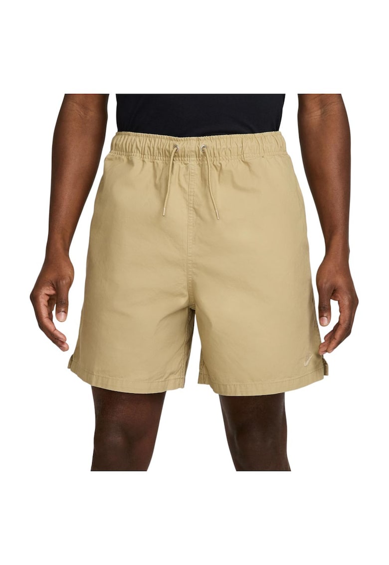 Pantaloni scurti Club - croiala lejera - bumbac - bej