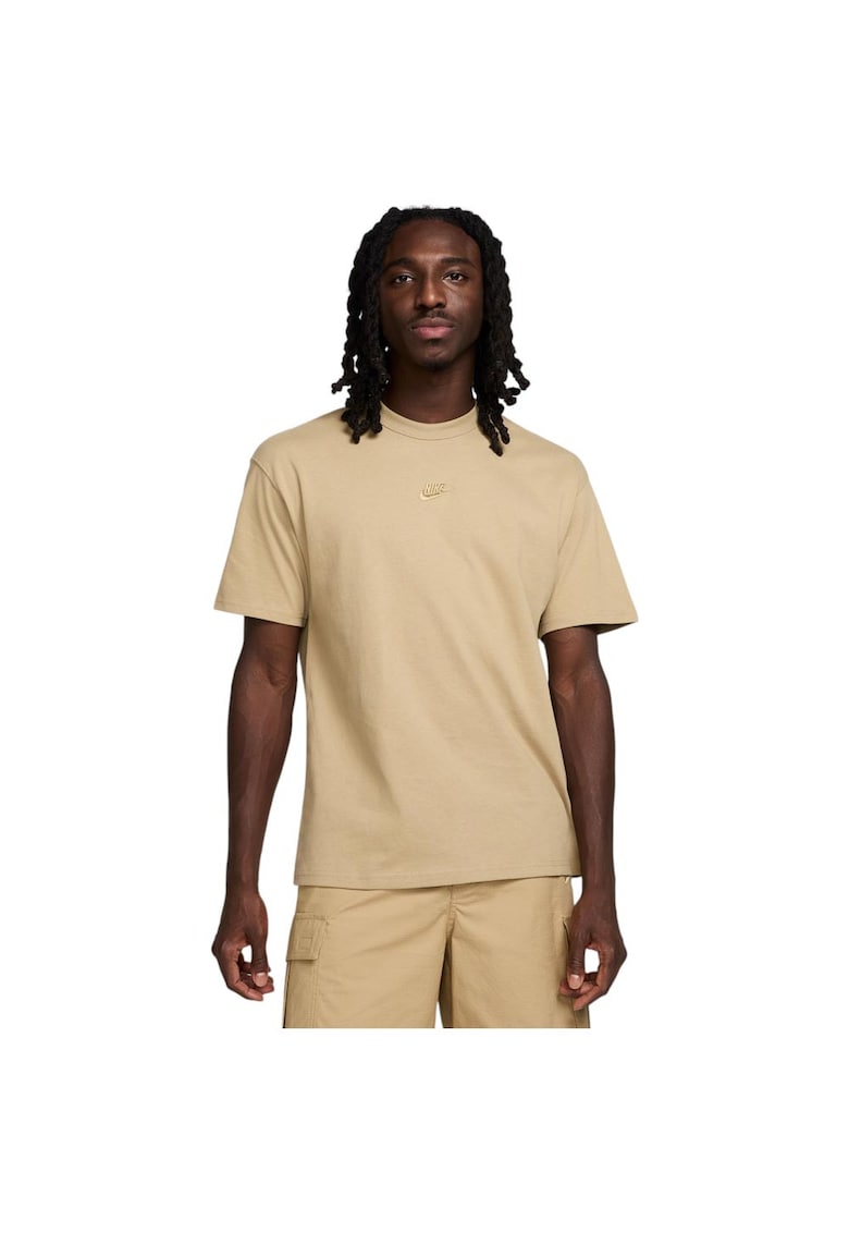 Tricou barbati Sportswear Premium Essentials - croiala lejera - bumbac organic - bej
