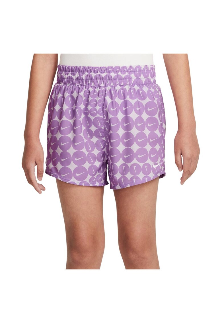 Pantaloni scurti One - lejeri - cu slip interior - poliester - roz