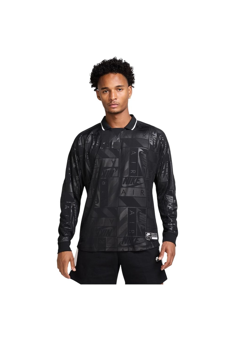 Bluza Sportswear Air - maneca lunga - material usor - negru - poliester