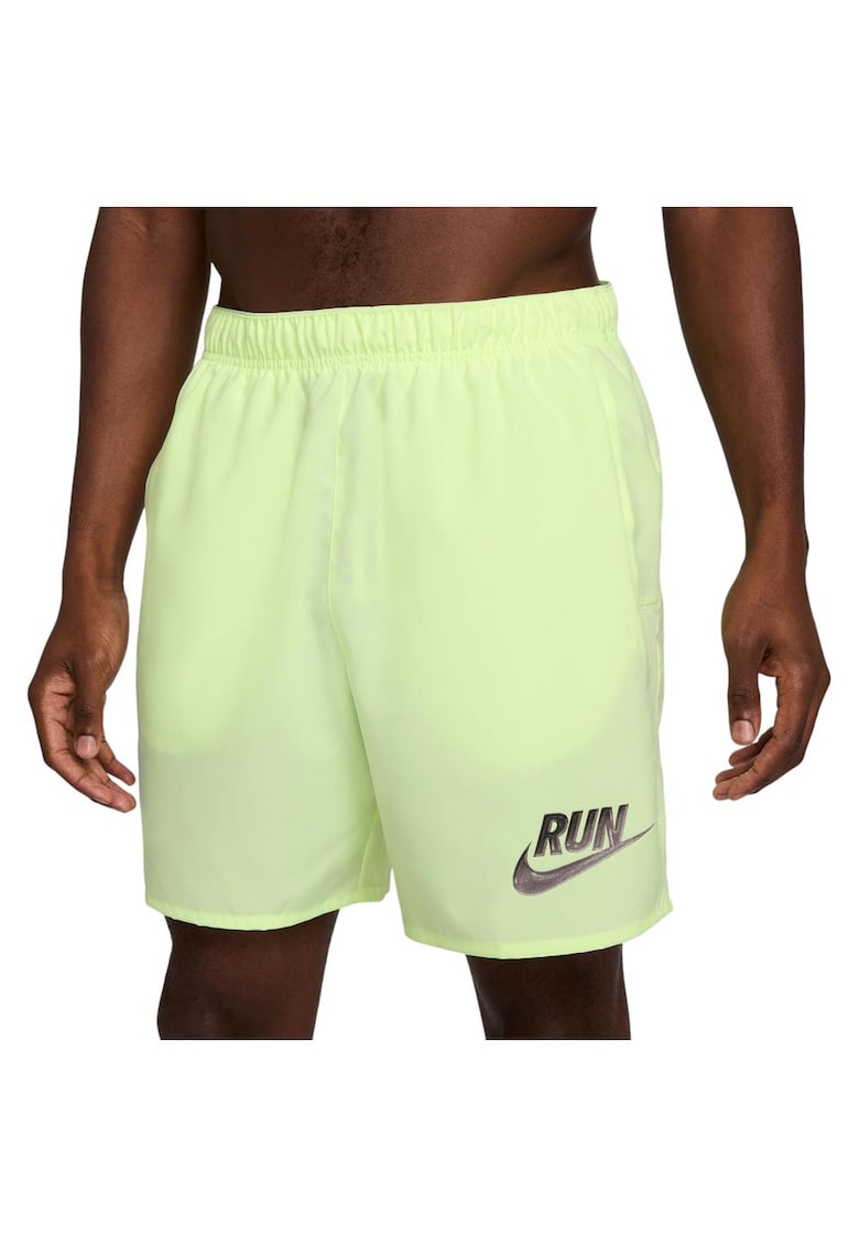 Pantaloni sport barbati - pentru alergare - poliester - galben