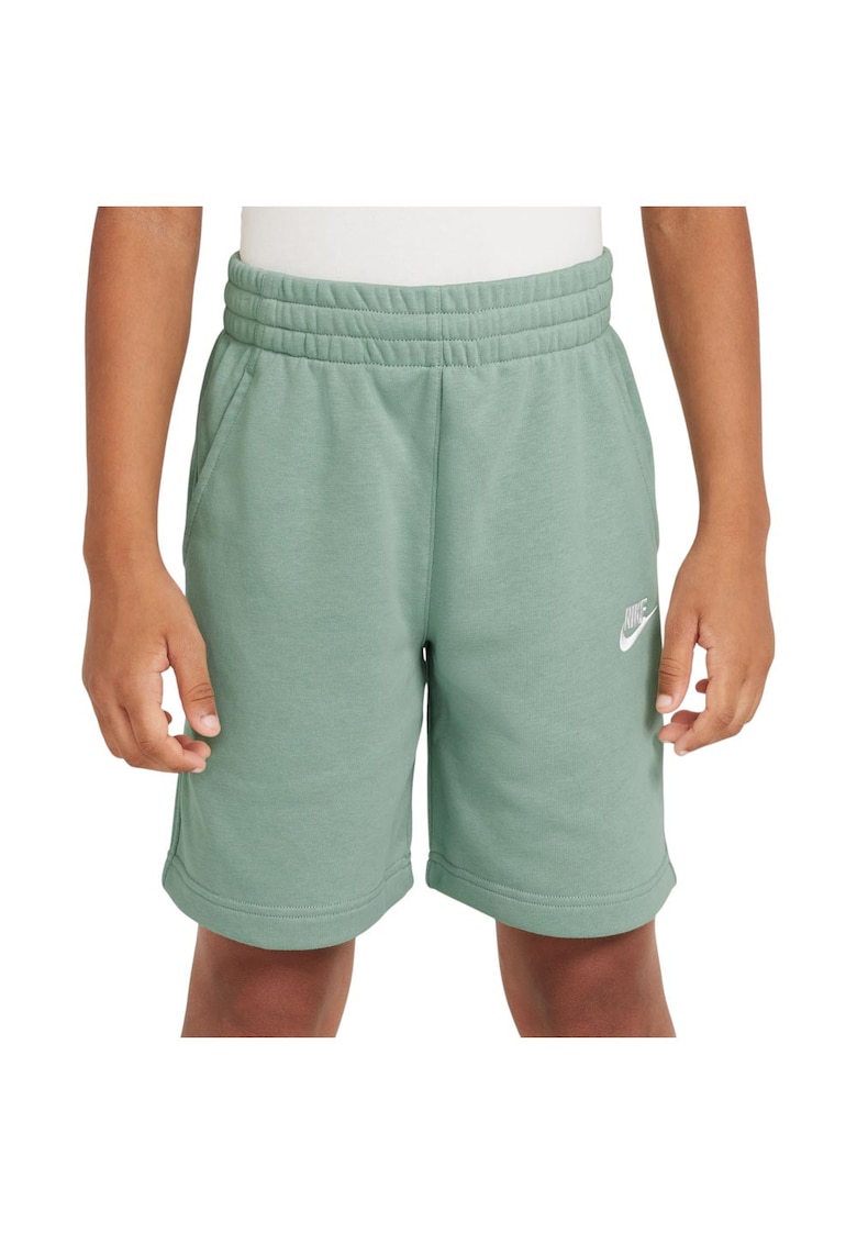 Pantaloni scurti Sportswear Club - bumbac/poliester - elastic - verde