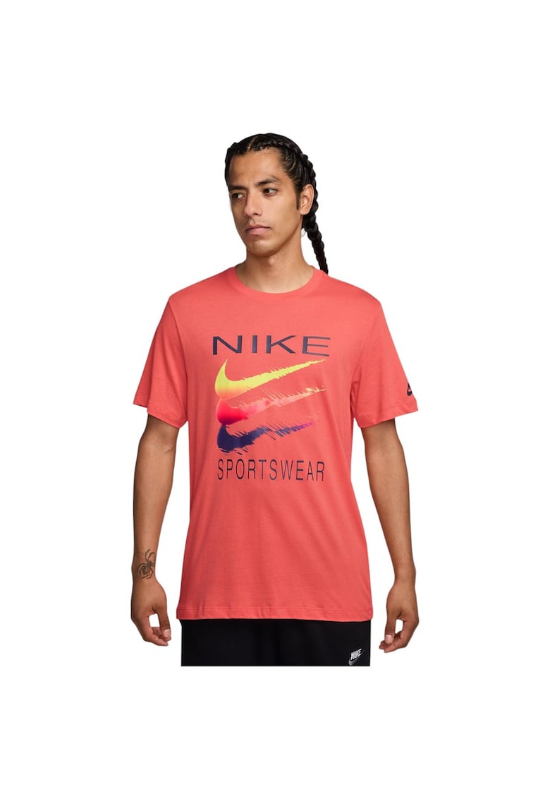Tricou sport barbatesc Proiect Special 25 - croiala regulata - roz - bumbac