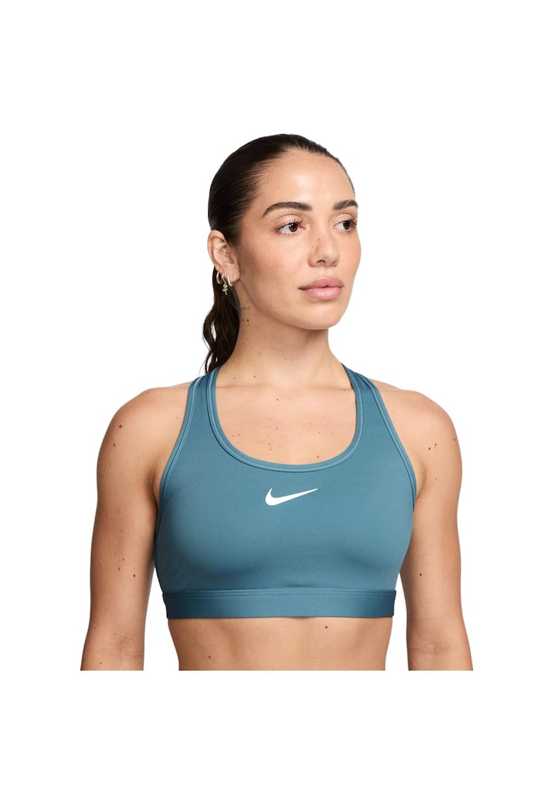 Bustiera sport DX6821 - Poliester/Elastan - Albastru