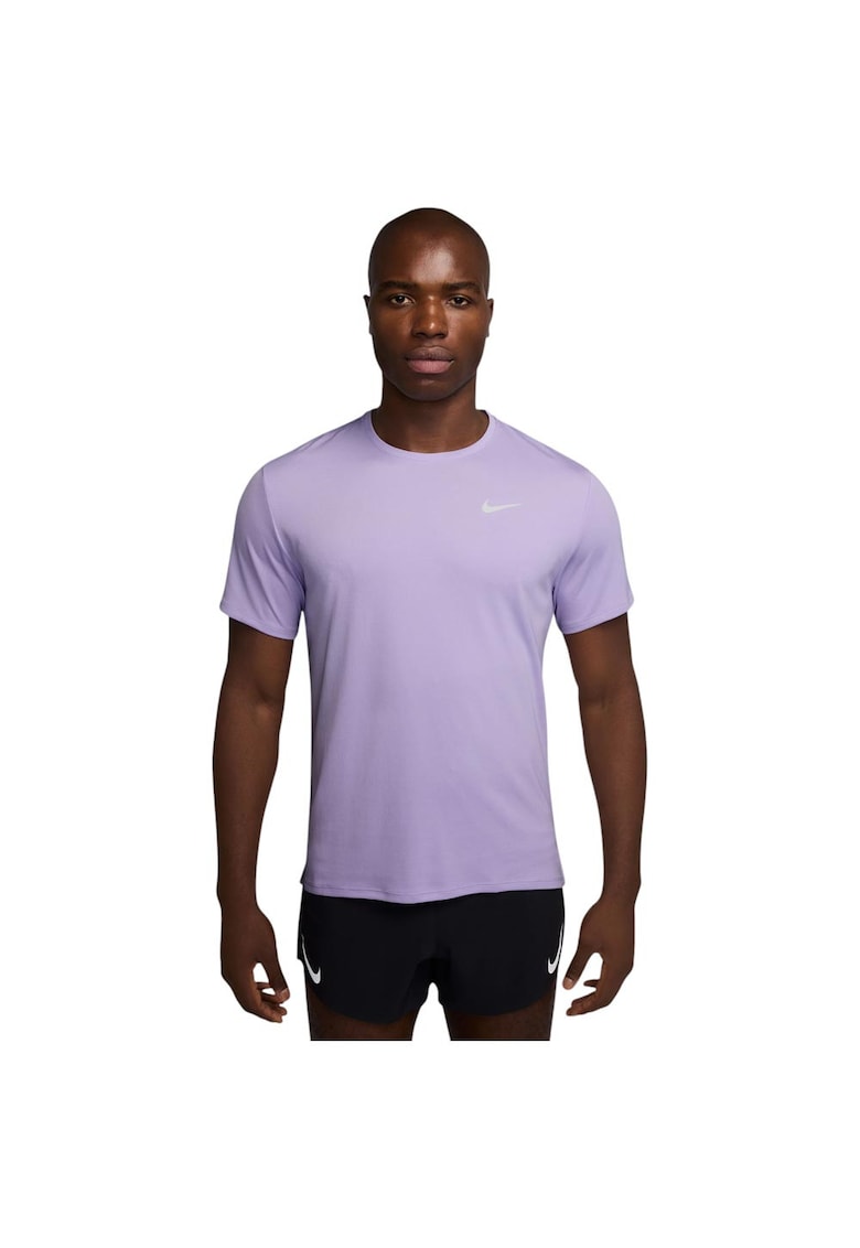 Tricou sport Miler - Dri-FIT - respirabil - lung - mov - poliester