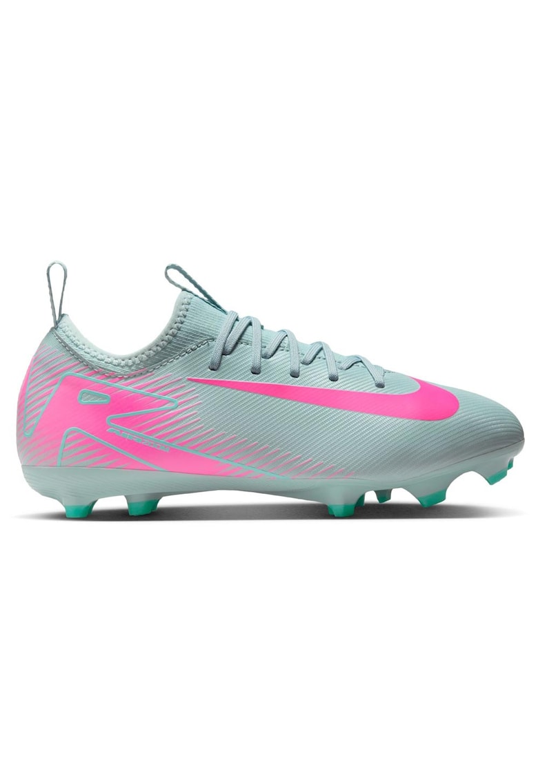 Pantofi fotbal copii - Mercurial Vapor 16 Academy - FG/MG - gri alb - textil plasa