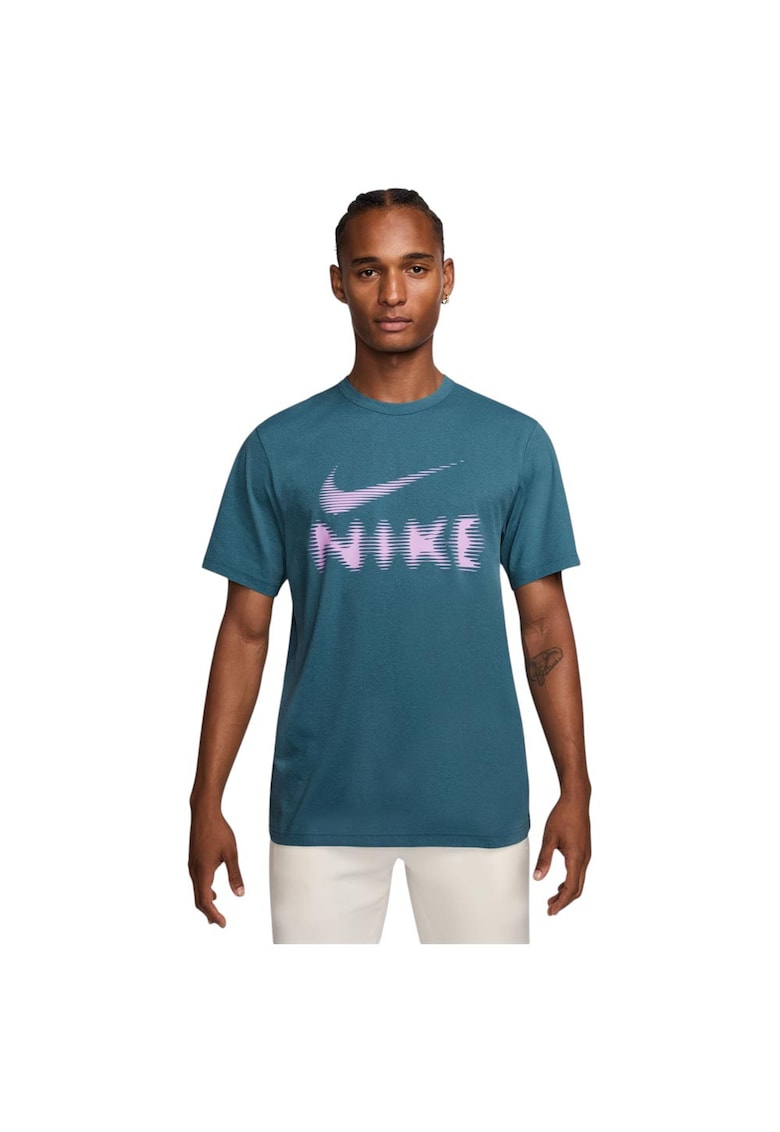 Tricou sport Hyverse Dri-FIT - albastru - poliester - croiala clasica - Albastru