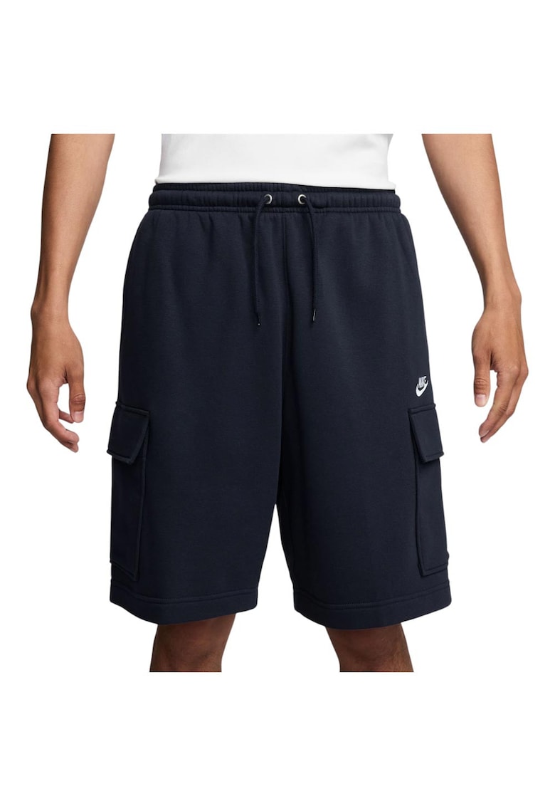 Pantaloni scurti cargo Club Fleece FN3525 - bumbac/poliester - bleumarin