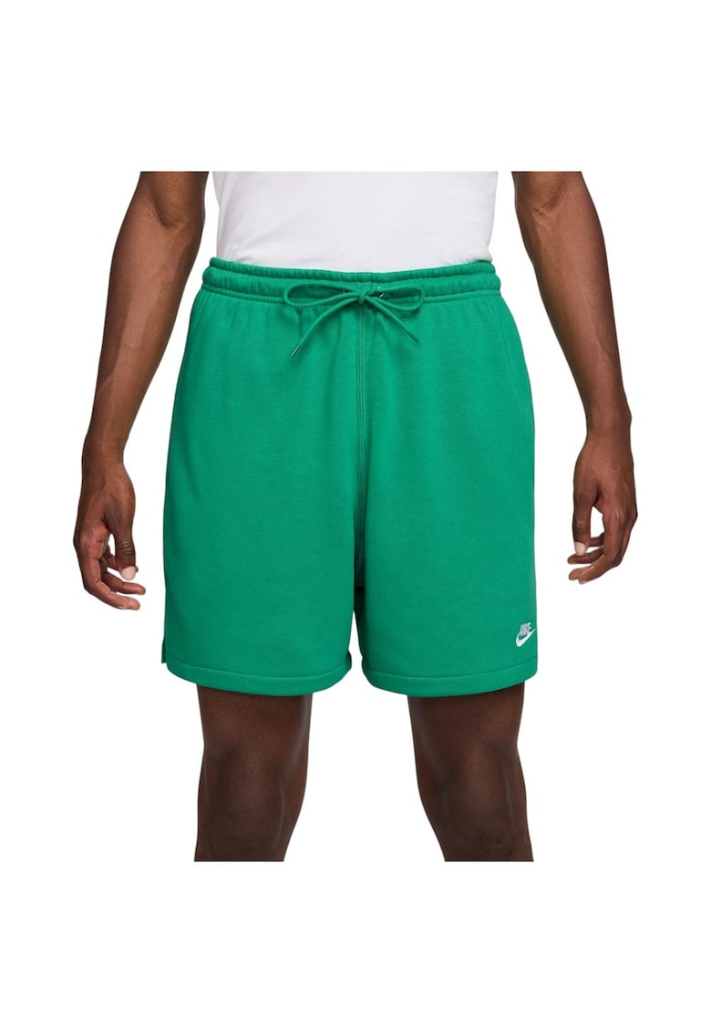Pantaloni scurti Club French Terry Flow - cu 2 buzunare - bumbac/poliester - verde -