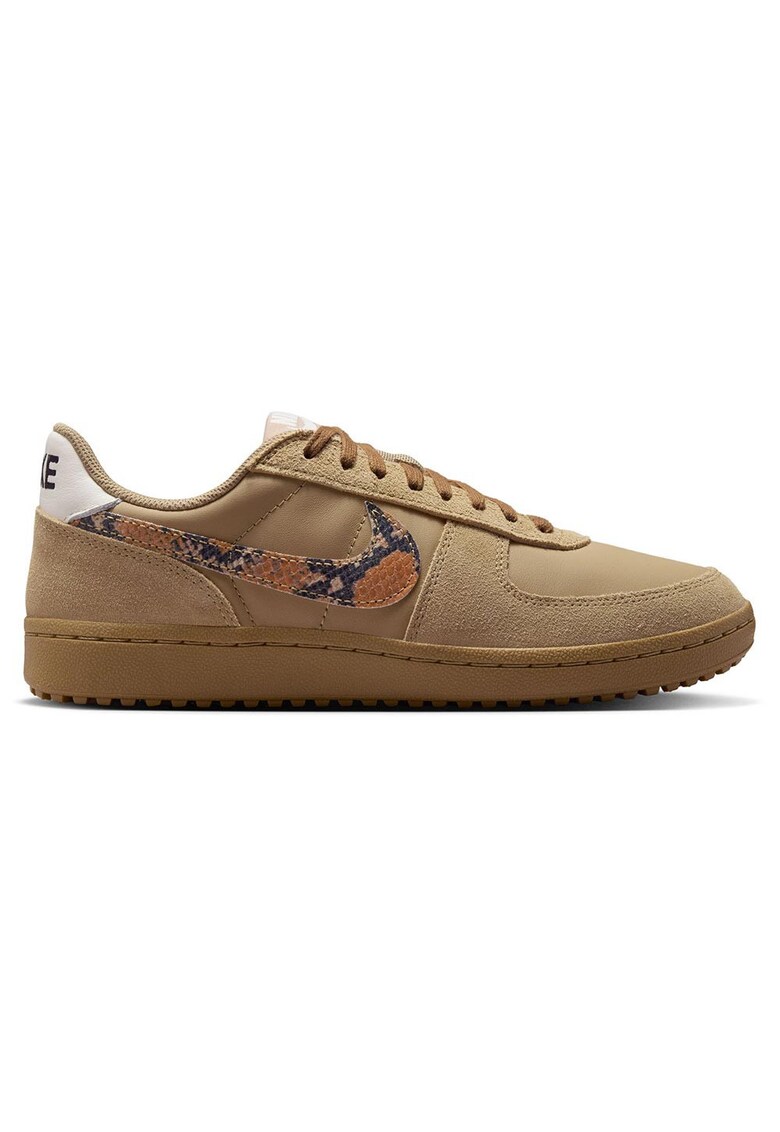 Pantofi sport barbati Field General IF0667 - piele naturala/piele intoarsa - maro