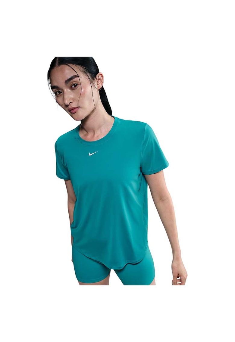 Tricou sport dama - One Classic Dri-FIT - maneca scurta - verde - material respirabil