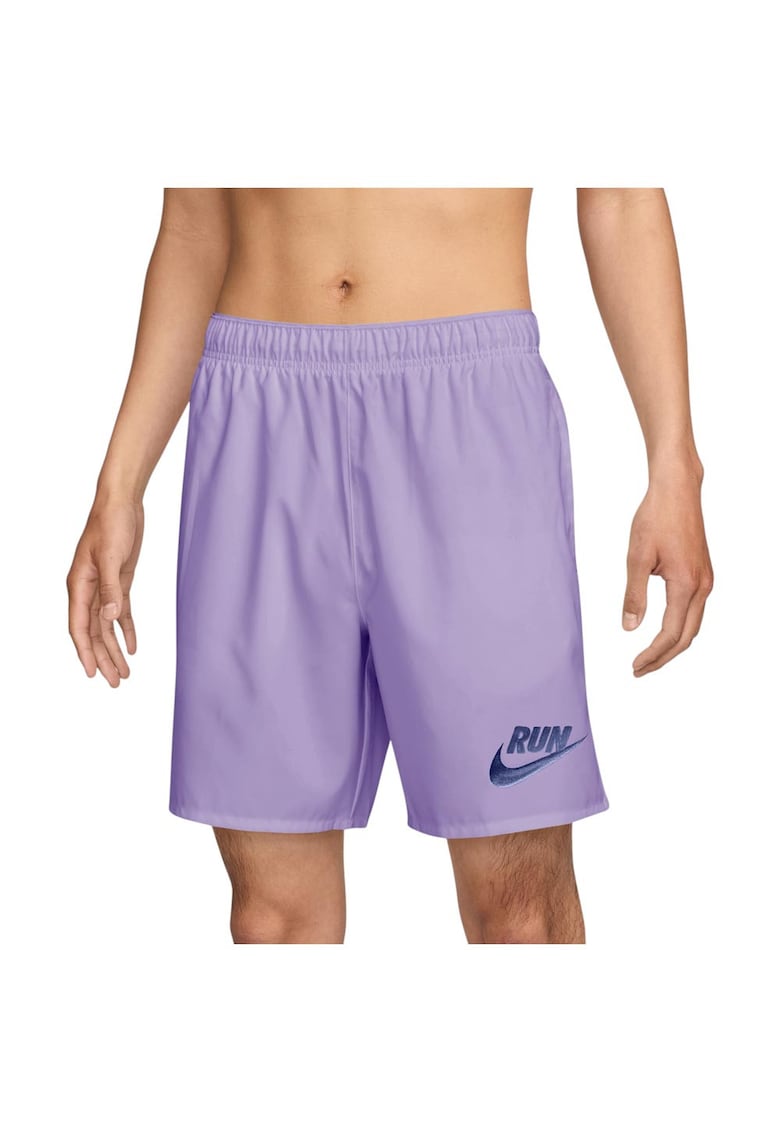 Pantaloni sport barbati - HJ3566 - pentru alergare - poliester - mov
