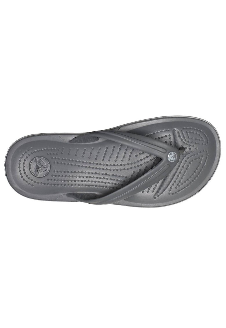 Slapi Crocband Flip 11033 - gri - material sintetic -