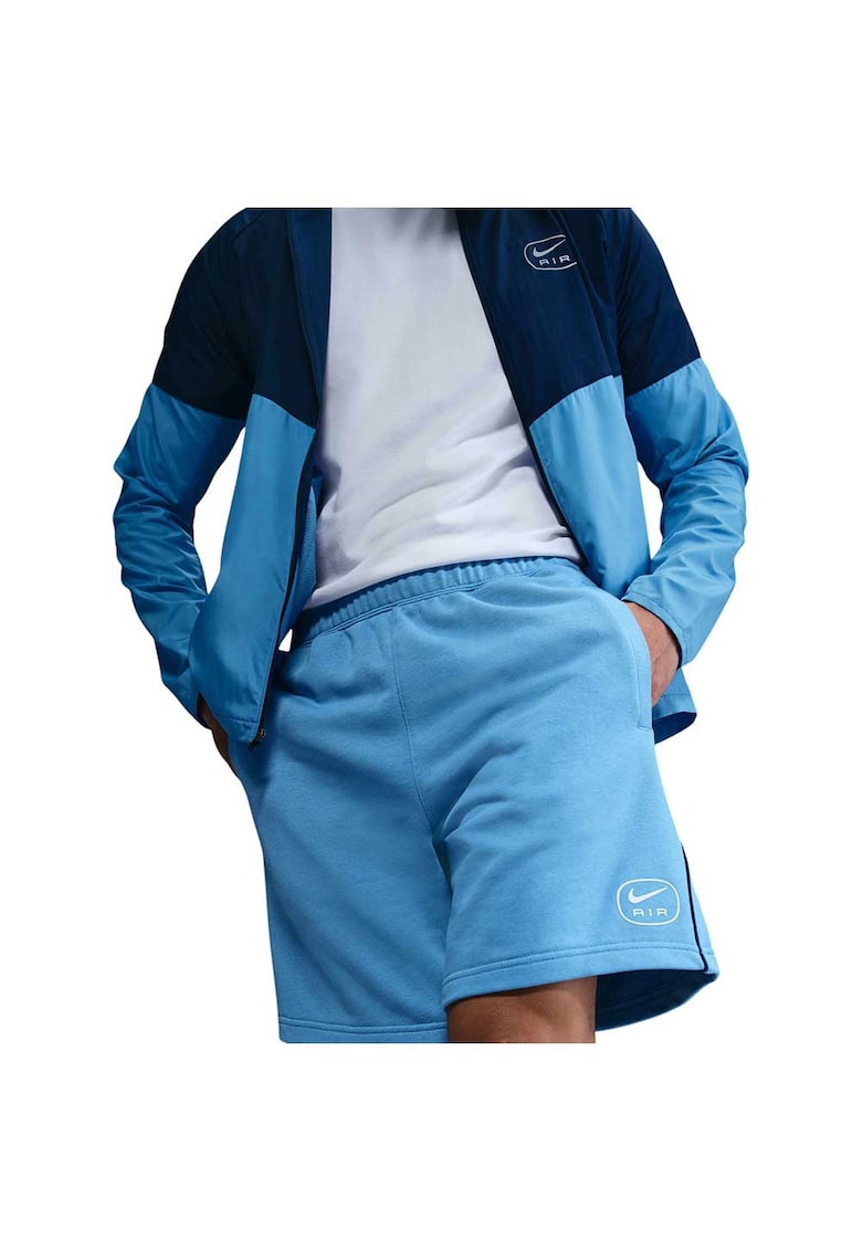 Pantaloni scurti Air French Terry HM0178 - bumbac/poliester - albastru