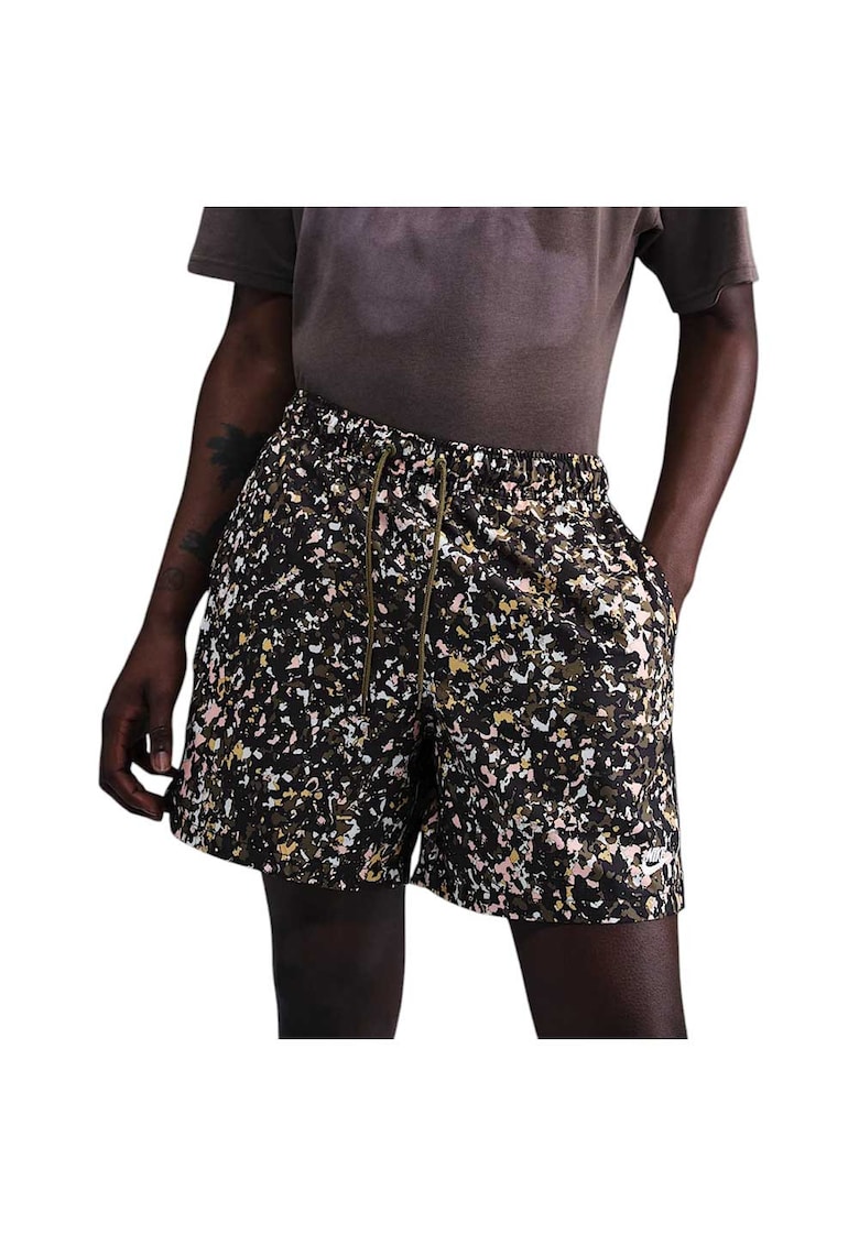 Pantaloni scurti Sportswear Club IF8502 - poliester - talie elastica - multicolor