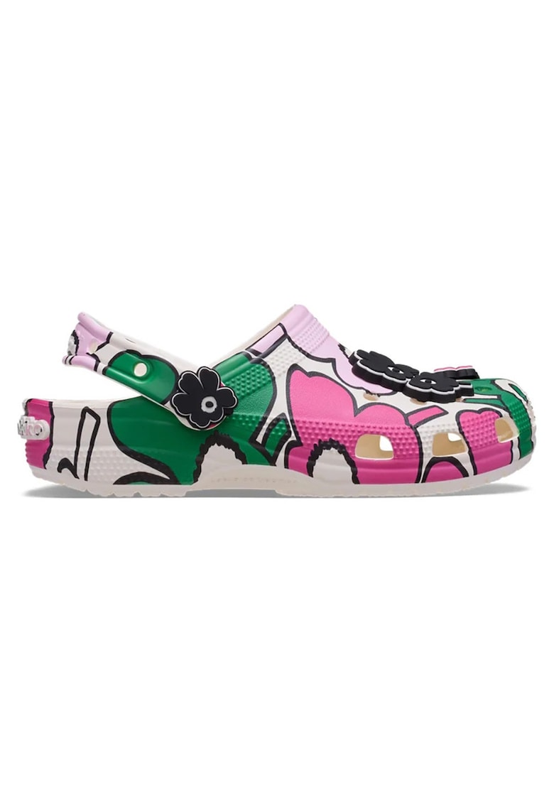 Saboti model Marimekko Unikko - floral - Croslite - sintetic - multicolor