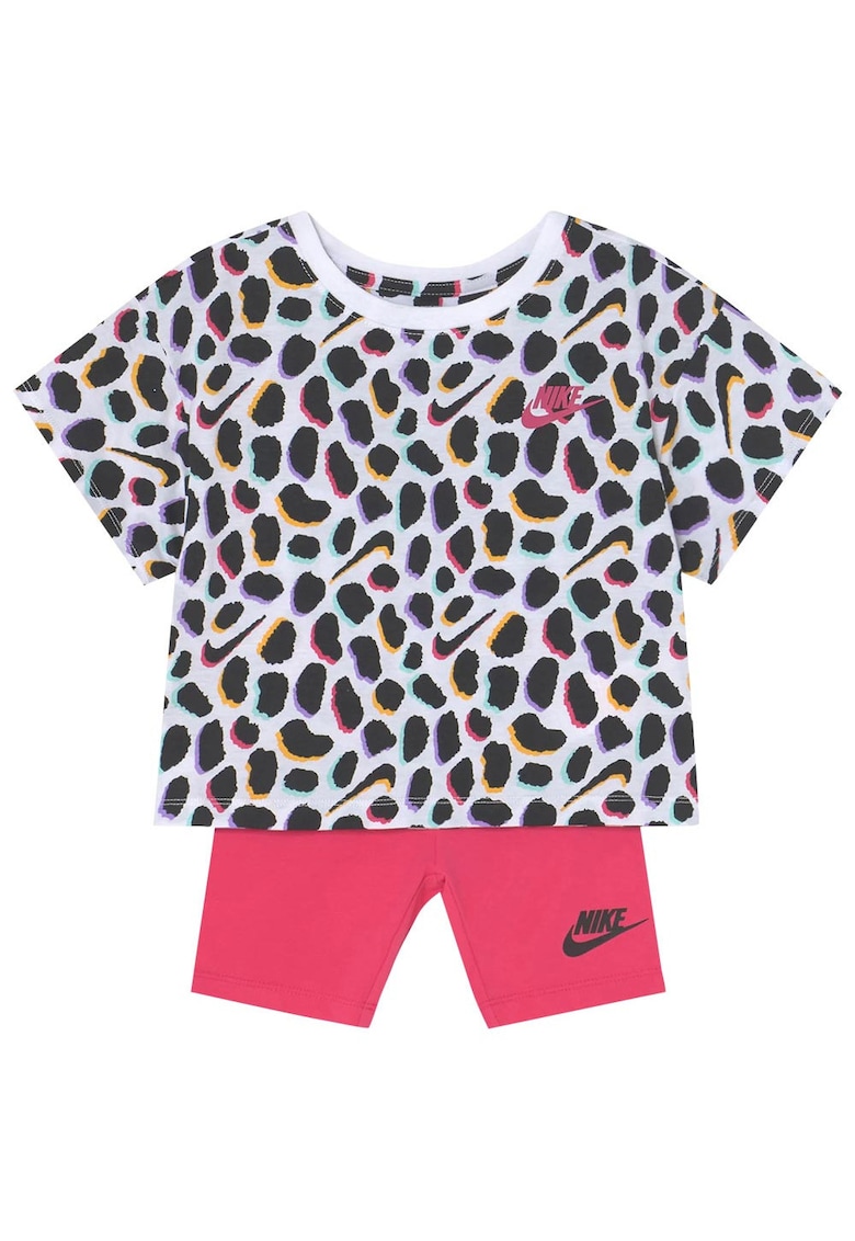 Compleu copii - croiala regulata - talie elastica - multicolor - bumbac -