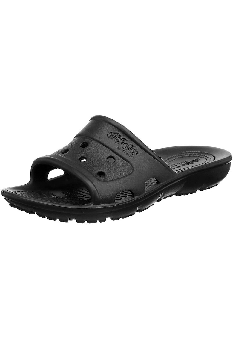 Papuci model Presley Slide - spuma EVA - confortabili - antibacterieni - Negru