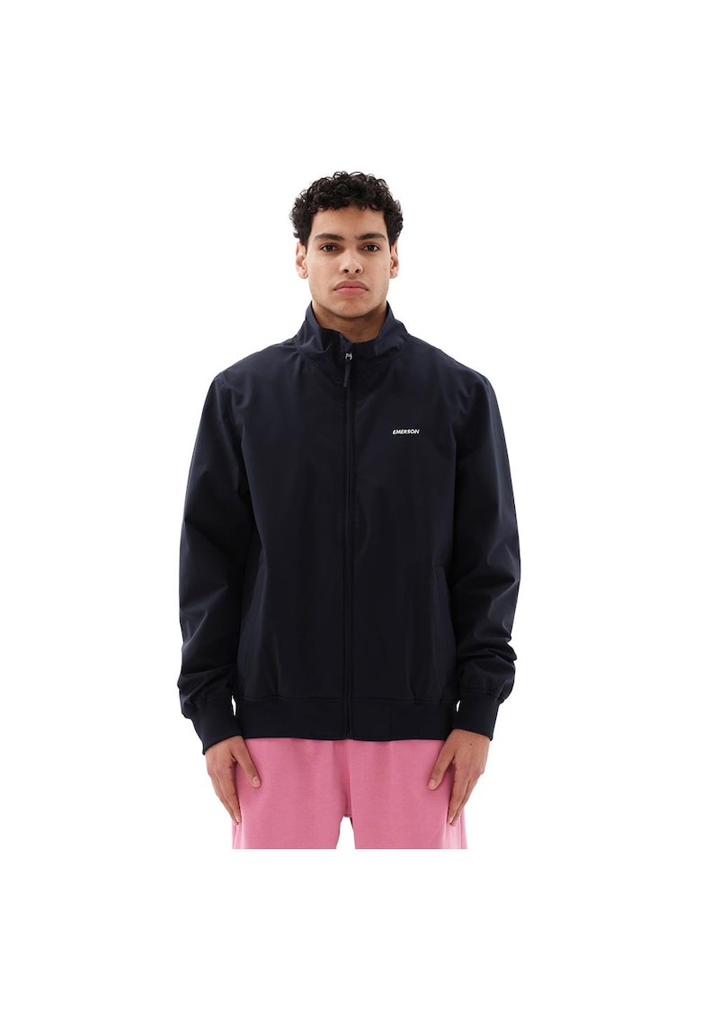 Jacheta bomber barbati impermeabilitate 3K - respirabilitate 3K - bleumarin - poliester