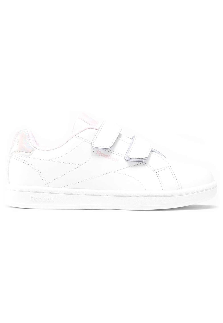Pantofi sport copii - curele Velcro - talpa din cauciuc - sintetic - alb