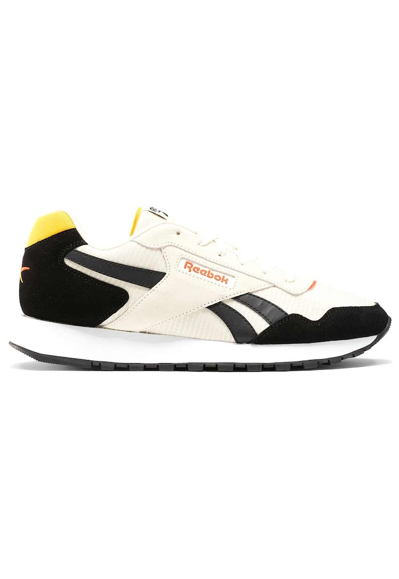 Pantofi sport barbati Glide - negru/bej - tehnologie Luxcomfort - material textil - talpa cauciuc -