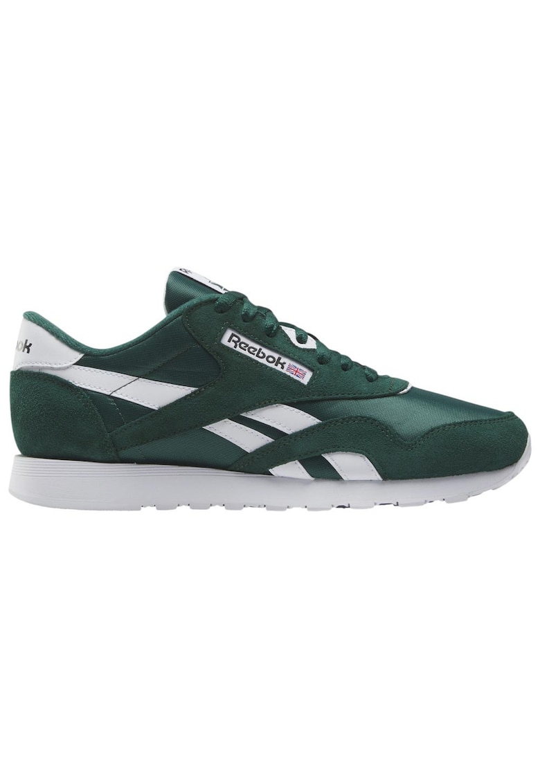 Pantofi sport barbati Classic Nylon - piele intoarsa si nylon - talpa cauciuc - inchidere cu sireturi