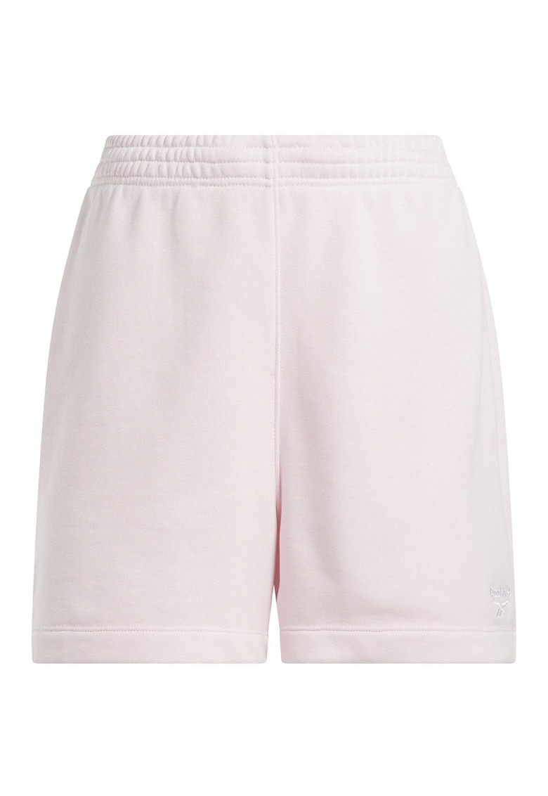 Pantaloni scurti sport dama 100221549 - Bumbac/Poliester - Alb