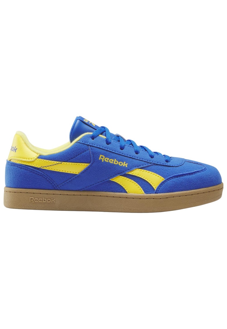 Pantofi sport copii Smash Edge - piele intoarsa - material sintetic - talpa cauciuc - design clasic - albastru
