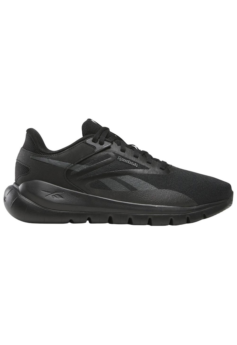 Pantofi sport barbati Split Flex - confort sporit - flexibilitate - negru - plasa -