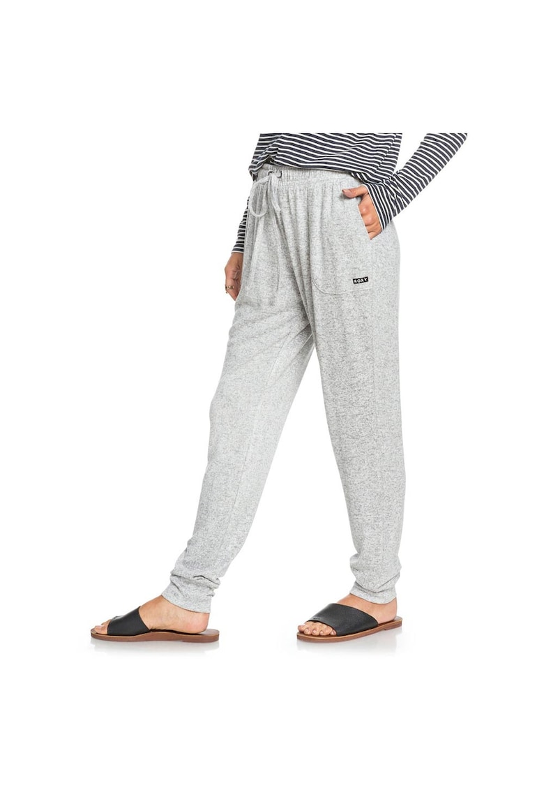 Pantaloni sport dama model ERJNP03346 - gri - material confortabil -