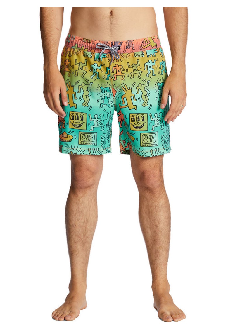 Costum de baie multicolor - pentru barbati -